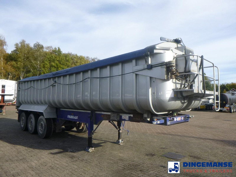 Fruehauf Tipper trailer alu 35 m3 + tarpaulin - Tippsemi: bilde 2 Fruehauf Tipper trailer alu 35 m3 + tarpaulin - Tippsemi: bilde 2