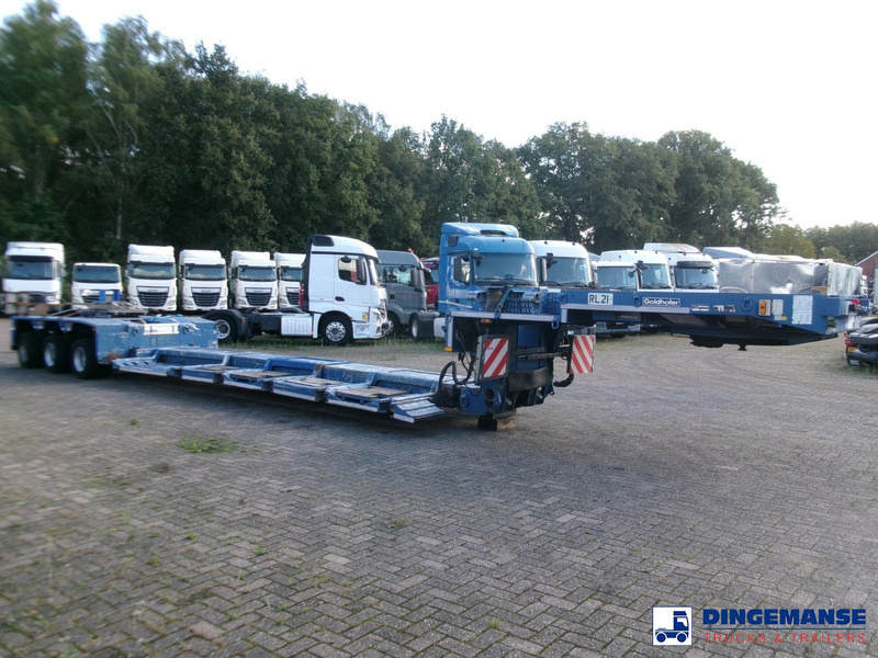 Goldhofer 3-axle lowbed trailer STZ-V 3-33/80A 56 t / ext. 13.6 m - Lavloader semitrailer: bilde 2 Goldhofer 3-axle lowbed trailer STZ-V 3-33/80A 56 t / ext. 13.6 m - Lavloader semitrailer: bilde 2
