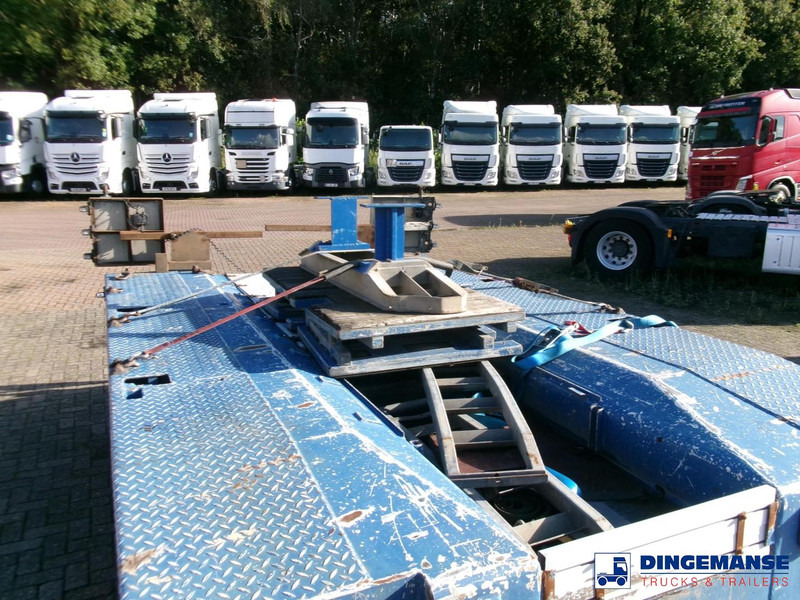 Lavloader semitrailer Goldhofer 3-axle lowbed trailer STZ-V 3-33/80A 56 t / ext. 13.6 m: bilde 9