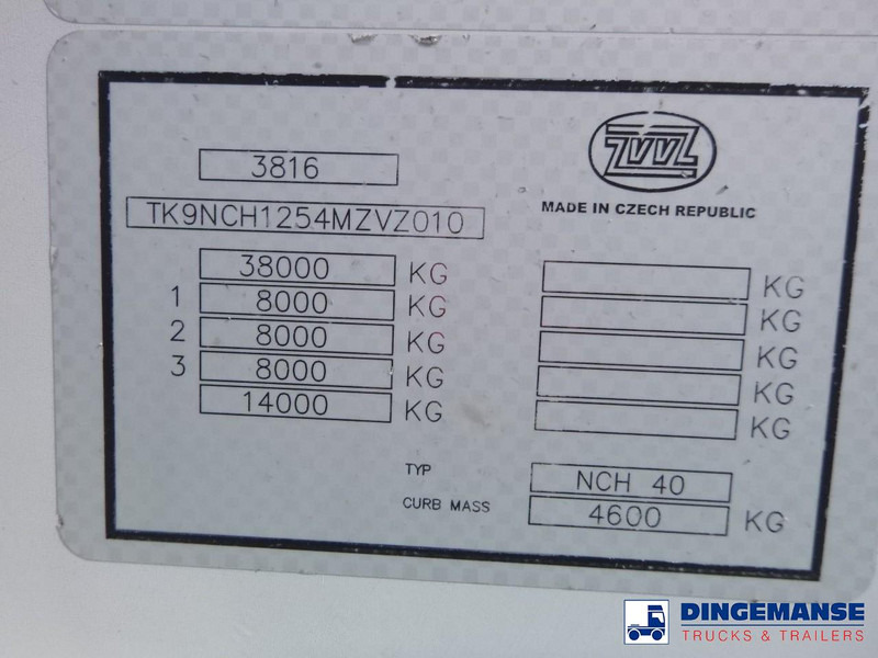 Tanksemi Heil / ZVVZ Powder tank alu 40 m3 / 1 comp: bilde 12