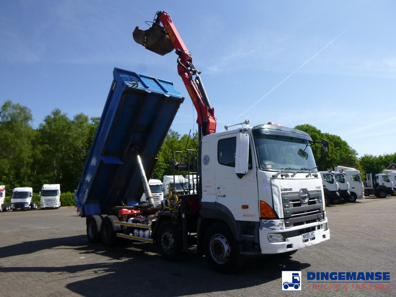 Hino FY1EUKA RHD + Palfinger E120L + grapple - Kranbil: bilde 2 Hino FY1EUKA RHD + Palfinger E120L + grapple - Kranbil: bilde 2
