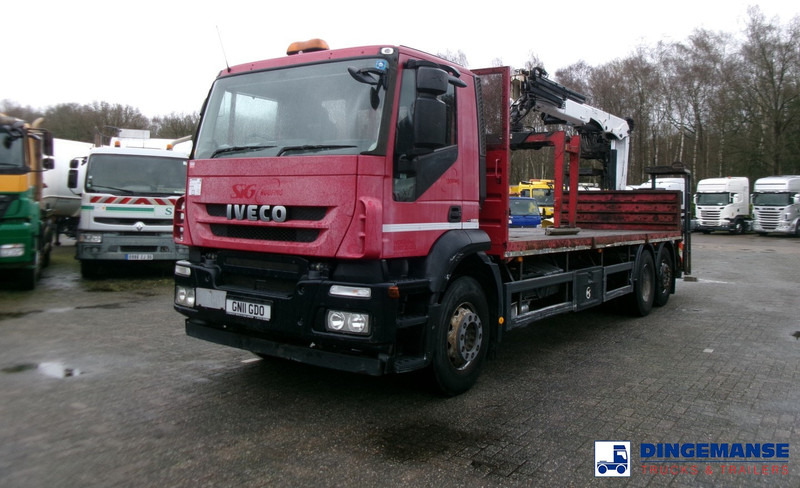 Iveco AD260S31Y 6x2 RHD + Hiab 144 DLS-2 Pro - Kranbil: bilde 1 Iveco AD260S31Y 6x2 RHD + Hiab 144 DLS-2 Pro - Kranbil: bilde 1