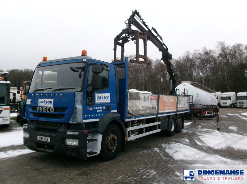 Iveco Stralis 310 EEV 6x2 RHD + Atlas 120.2E - Kranbil: bilde 1 Iveco Stralis 310 EEV 6x2 RHD + Atlas 120.2E - Kranbil: bilde 1
