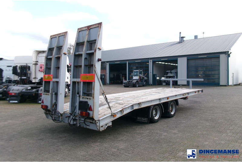 KING 2-axle platform drawbar trailer 14t + ramps - Planhenger/ Flathenger: bilde 4 KING 2-axle platform drawbar trailer 14t + ramps - Planhenger/ Flathenger: bilde 4
