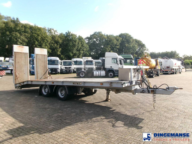 KING 2-axle platform drawbar trailer 14t + ramps - Planhenger/ Flathenger: bilde 2 KING 2-axle platform drawbar trailer 14t + ramps - Planhenger/ Flathenger: bilde 2