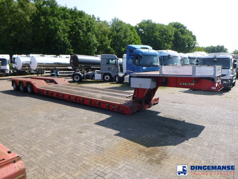 KING 3-axle lowbed trailer 70t - Lavloader semitrailer: bilde 2 KING 3-axle lowbed trailer 70t - Lavloader semitrailer: bilde 2
