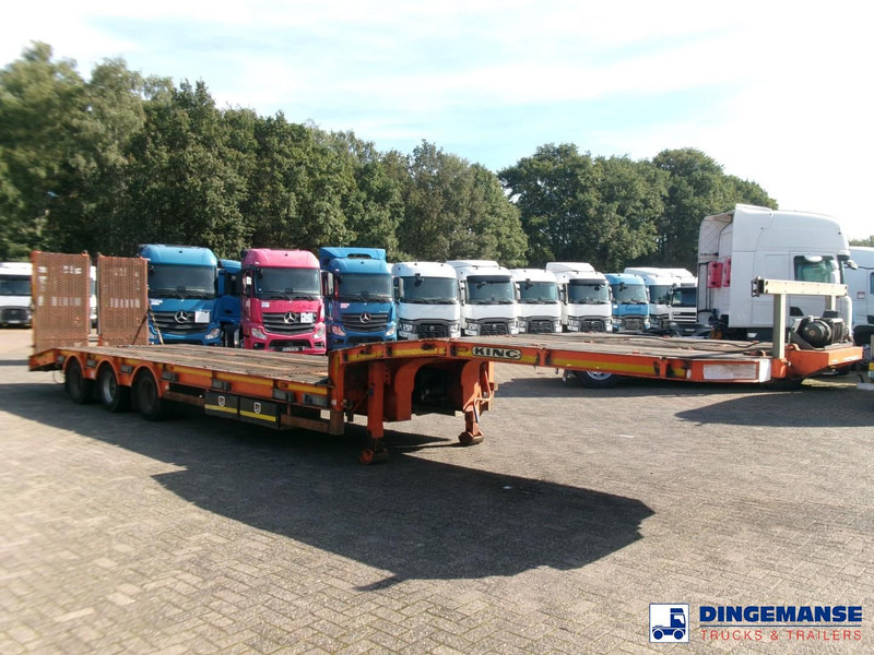 KING 3-axle semi-lowbed trailer 44T + ramps - Lavloader semitrailer: bilde 2 KING 3-axle semi-lowbed trailer 44T + ramps - Lavloader semitrailer: bilde 2