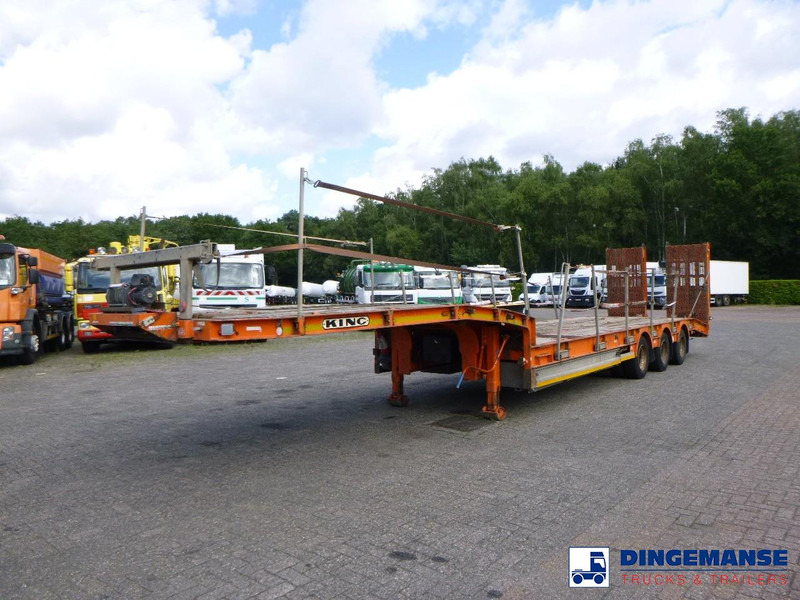 KING 3-axle semi-lowbed trailer 44T + ramps - Lavloader semitrailer: bilde 1 KING 3-axle semi-lowbed trailer 44T + ramps - Lavloader semitrailer: bilde 1