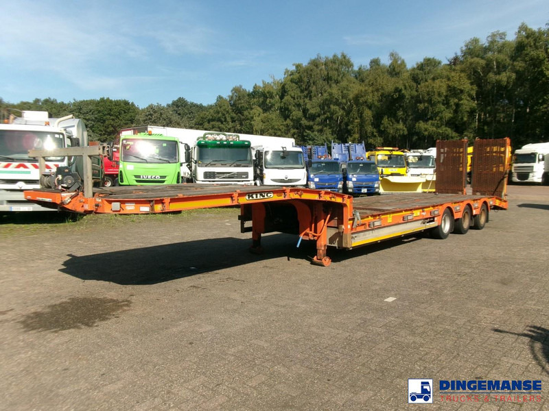KING 3-axle semi-lowbed trailer 44T + ramps - Lavloader semitrailer: bilde 1 KING 3-axle semi-lowbed trailer 44T + ramps - Lavloader semitrailer: bilde 1