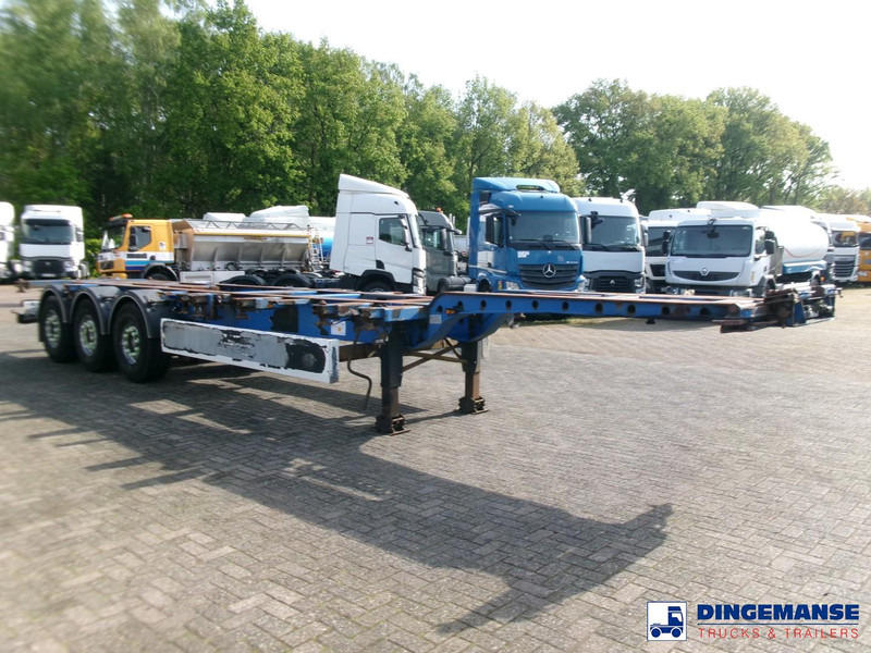 Krone 3-axle container trailer 20-30-40-45 ft SDC27 - Container-transport/ Vekselflak semitrailer: bilde 2 Krone 3-axle container trailer 20-30-40-45 ft SDC27 - Container-transport/ Vekselflak semitrailer: bilde 2