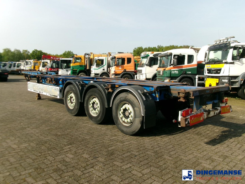 Krone 3-axle container trailer 20-30-40-45 ft SDC27 - Container-transport/ Vekselflak semitrailer: bilde 3 Krone 3-axle container trailer 20-30-40-45 ft SDC27 - Container-transport/ Vekselflak semitrailer: bilde 3