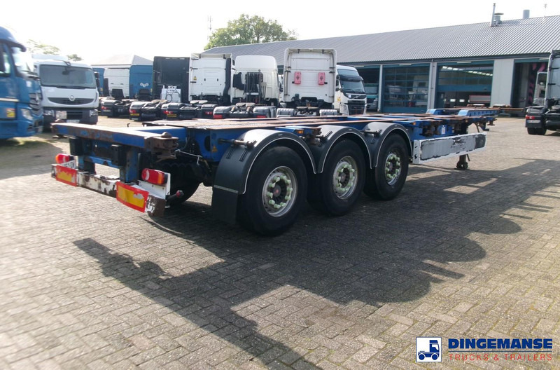 Krone 3-axle container trailer 20-30-40-45 ft SDC27 - Container-transport/ Vekselflak semitrailer: bilde 4 Krone 3-axle container trailer 20-30-40-45 ft SDC27 - Container-transport/ Vekselflak semitrailer: bilde 4
