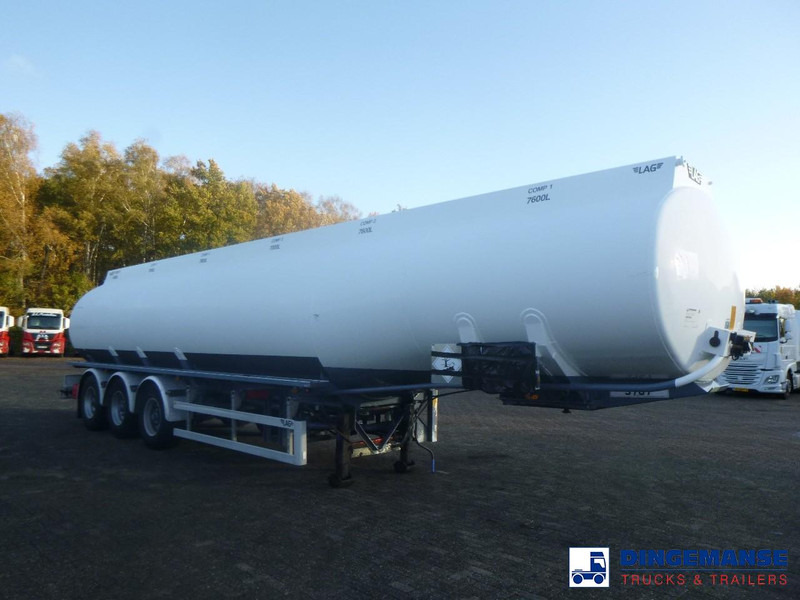 LAG Fuel tank alu 44.4 m3 / 6 comp + pump - Tanksemi: bilde 2 LAG Fuel tank alu 44.4 m3 / 6 comp + pump - Tanksemi: bilde 2