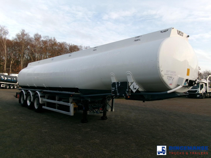 LAG Fuel tank alu 45.2 m3 / 6 comp + pump - Tanksemi: bilde 2 LAG Fuel tank alu 45.2 m3 / 6 comp + pump - Tanksemi: bilde 2