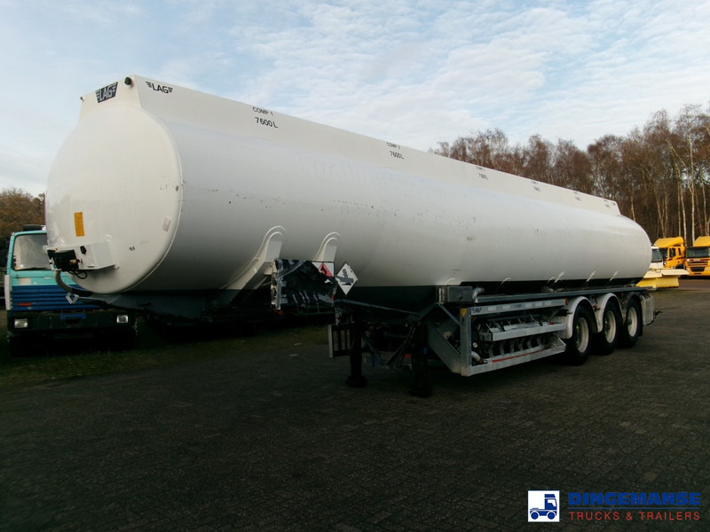 LAG Fuel tank alu 45.2 m3 / 6 comp + pump - Tanksemi: bilde 1 LAG Fuel tank alu 45.2 m3 / 6 comp + pump - Tanksemi: bilde 1