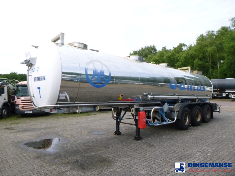 MAISONNEUVE Chemical tank inox 26 m3 / 1 comp - Tanksemi: bilde 1 MAISONNEUVE Chemical tank inox 26 m3 / 1 comp - Tanksemi: bilde 1