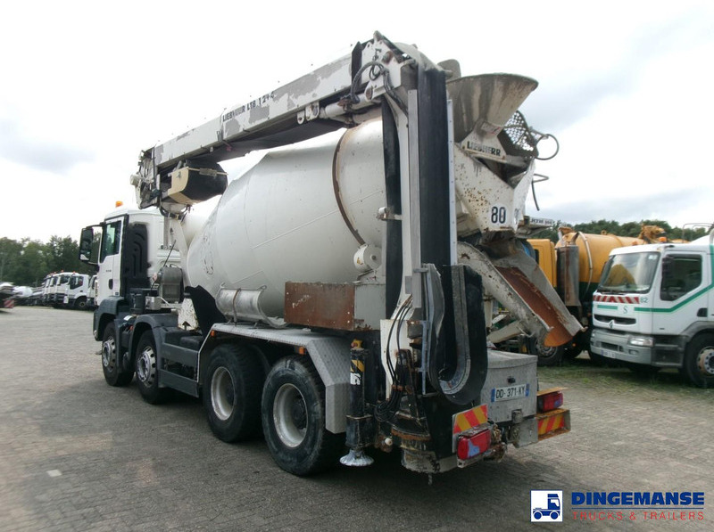 MAN TGS 32.360 8X4 Euro 6 Liebherr concrete mixer 8 m3 + belt - Betongbil: bilde 3 MAN TGS 32.360 8X4 Euro 6 Liebherr concrete mixer 8 m3 + belt - Betongbil: bilde 3