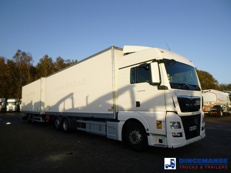 MAN TGX 26.440 6X2 high volume + Fruehauf closed box trailer - Skapbil: bilde 2 MAN TGX 26.440 6X2 high volume + Fruehauf closed box trailer - Skapbil: bilde 2