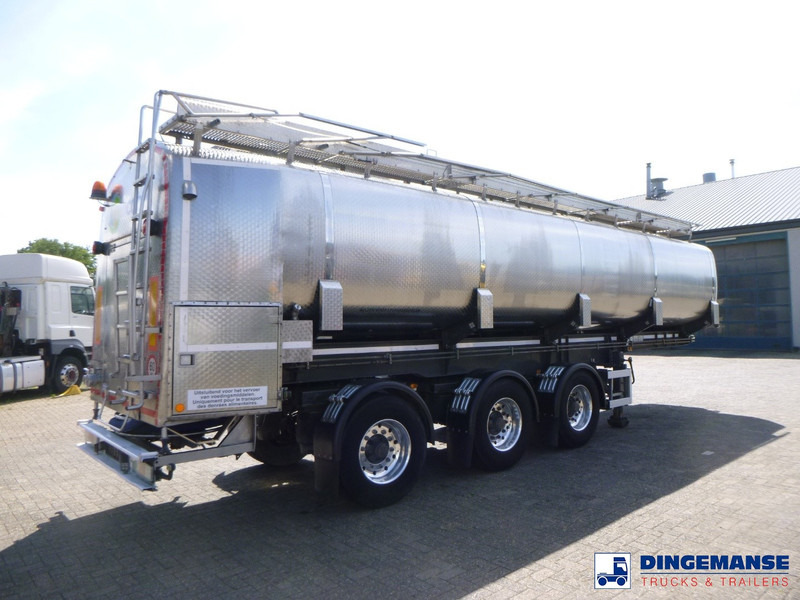 Mafa Food (milk) tank inox 29 m3 / 3 comp + pump - Tankhenger: bilde 4 Mafa Food (milk) tank inox 29 m3 / 3 comp + pump - Tankhenger: bilde 4
