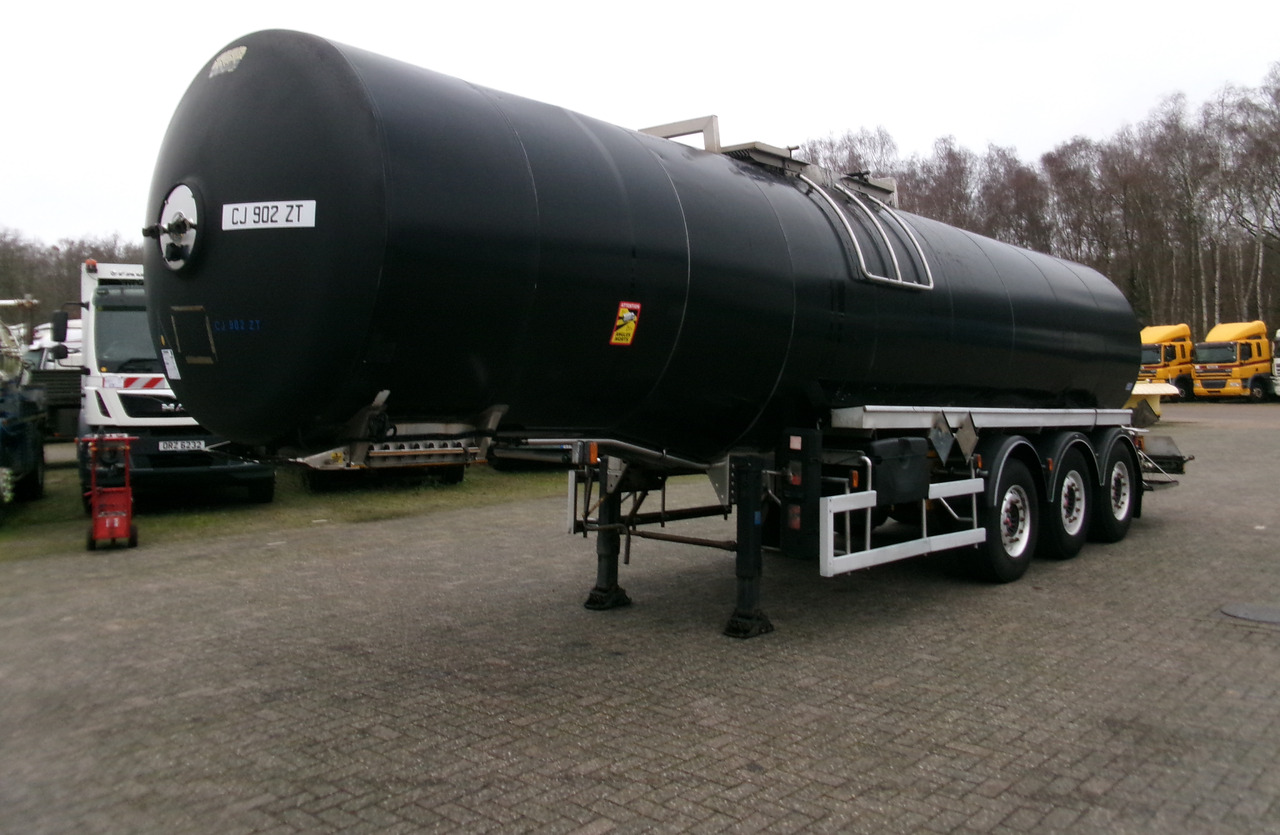 Tanksemi for transport av drivstoff Magyar Bitumen / heavy oil tank inox 30.5 m3 / 1 comp + mixer & engine / ADR 03-01-2024: bilde 1