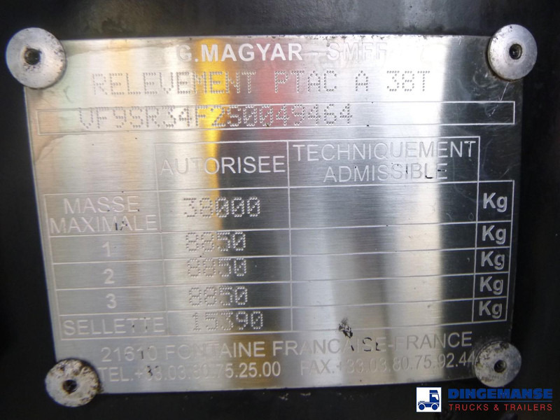 Tanksemi Magyar Bitumen tank inox 32 m3 / 1 comp: bilde 17 Tanksemi Magyar Bitumen tank inox 32 m3 / 1 comp: bilde 17