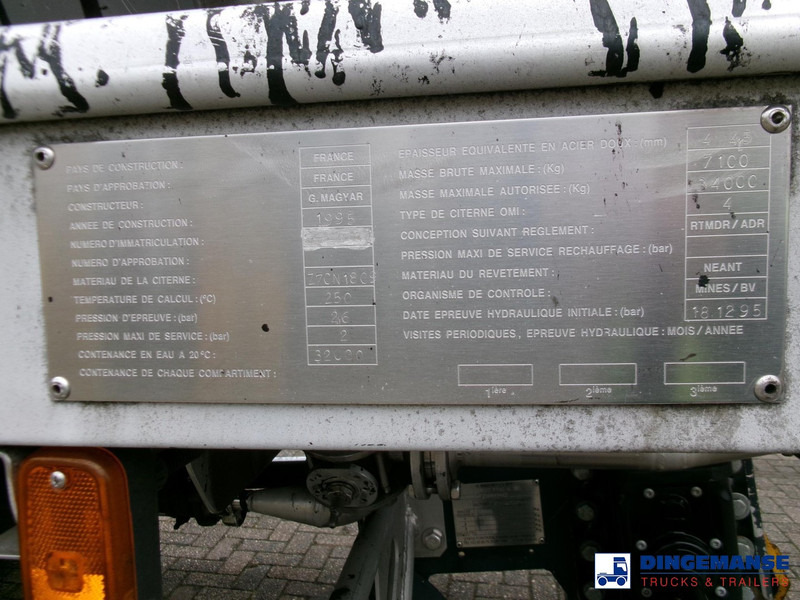 Leie Magyar Bitumen tank inox 32 m3 / 1 comp Magyar Bitumen tank inox 32 m3 / 1 comp: bilde 20