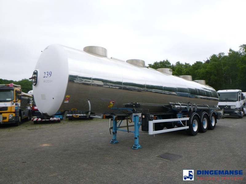 Magyar Chemical tank inox 33 m3 / 1 comp - Tanksemi: bilde 1 Magyar Chemical tank inox 33 m3 / 1 comp - Tanksemi: bilde 1