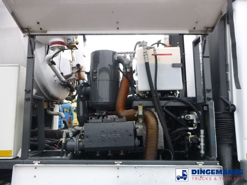 Vakuum lastebil Mercedes-Benz Actros 2541 6x2 RHD E5 Huwer vacuum tank / hydrocureur 12 m3: bilde 9