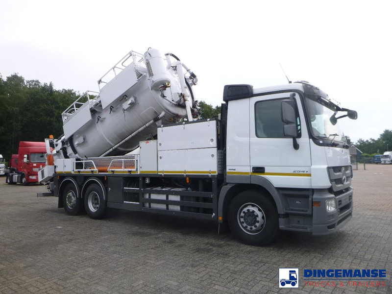 Mercedes-Benz Actros 2541 6x2 RHD E5 Huwer vacuum tank / hydrocureur 12 m3 - Vakuum lastebil: bilde 2 Mercedes-Benz Actros 2541 6x2 RHD E5 Huwer vacuum tank / hydrocureur 12 m3 - Vakuum lastebil: bilde 2