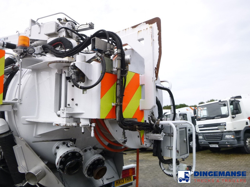 Vakuum lastebil Mercedes-Benz Actros 2541 6x2 RHD E5 Huwer vacuum tank / hydrocureur 12 m3: bilde 18