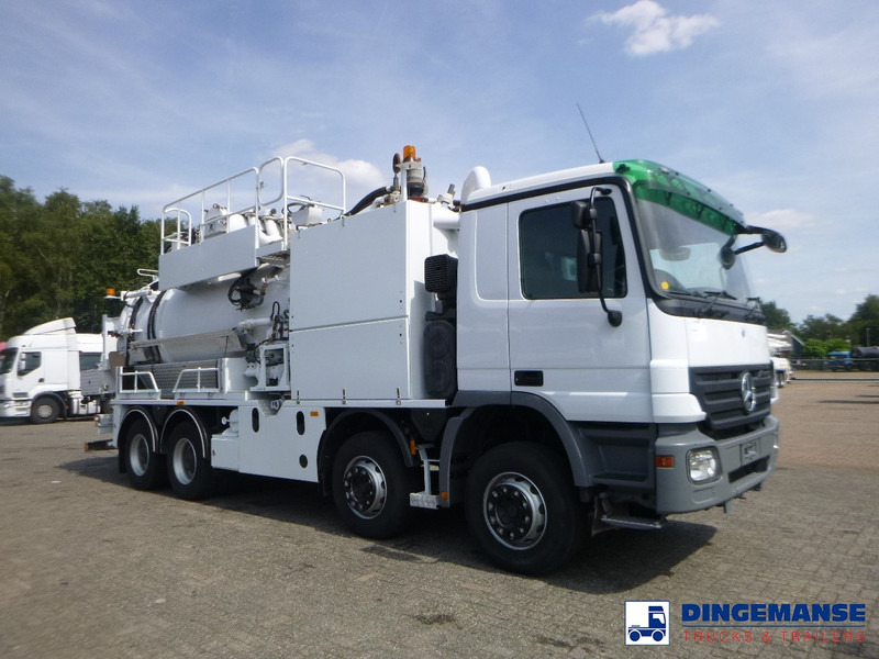 Mercedes-Benz Actros 3241 8x4 RHD Huwer vacuum tank / hydrocureur 15 m3 - Vakuum lastebil: bilde 2 Mercedes-Benz Actros 3241 8x4 RHD Huwer vacuum tank / hydrocureur 15 m3 - Vakuum lastebil: bilde 2