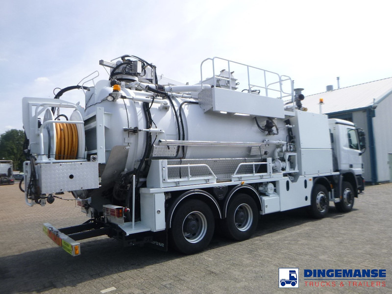 Mercedes-Benz Actros 3241 8x4 RHD Huwer vacuum tank / hydrocureur 15 m3 - Vakuum lastebil: bilde 3 Mercedes-Benz Actros 3241 8x4 RHD Huwer vacuum tank / hydrocureur 15 m3 - Vakuum lastebil: bilde 3