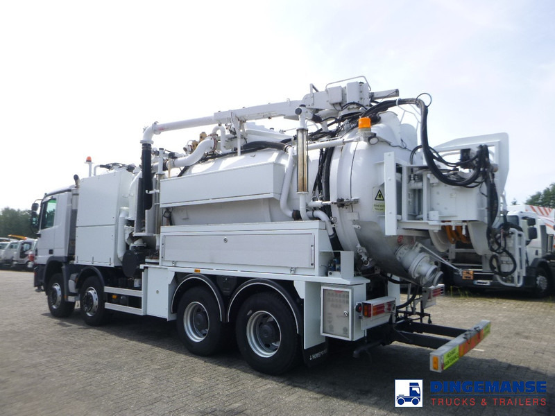 Mercedes-Benz Actros 3241 8x4 RHD Huwer vacuum tank / hydrocureur 15 m3 - Vakuum lastebil: bilde 4 Mercedes-Benz Actros 3241 8x4 RHD Huwer vacuum tank / hydrocureur 15 m3 - Vakuum lastebil: bilde 4