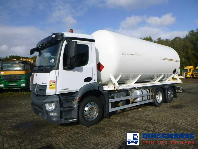 Mercedes-Benz Antos 2635 6x2 gas tank 28 m3 - Tankbil: bilde 1 Mercedes-Benz Antos 2635 6x2 gas tank 28 m3 - Tankbil: bilde 1