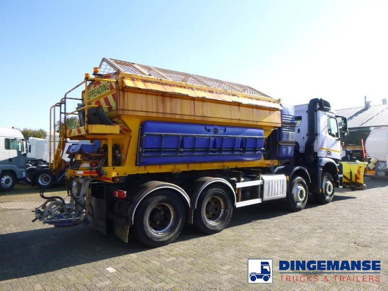 Mercedes-Benz Arocs 3240 8x4 RHD Schmidt snow plough / gritter - Brøytebil: bilde 4 Mercedes-Benz Arocs 3240 8x4 RHD Schmidt snow plough / gritter - Brøytebil: bilde 4