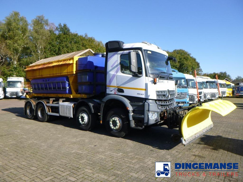 Mercedes-Benz Arocs 3240 8x4 RHD Schmidt snow plough / gritter - Brøytebil: bilde 2 Mercedes-Benz Arocs 3240 8x4 RHD Schmidt snow plough / gritter - Brøytebil: bilde 2