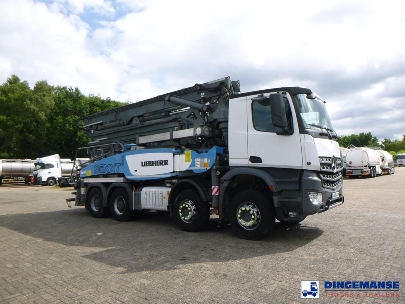 Mercedes-Benz Arocs 8x4 Liebherr 35 XXT concrete pump 35 m - Betongpumpe: bilde 2 Mercedes-Benz Arocs 8x4 Liebherr 35 XXT concrete pump 35 m - Betongpumpe: bilde 2