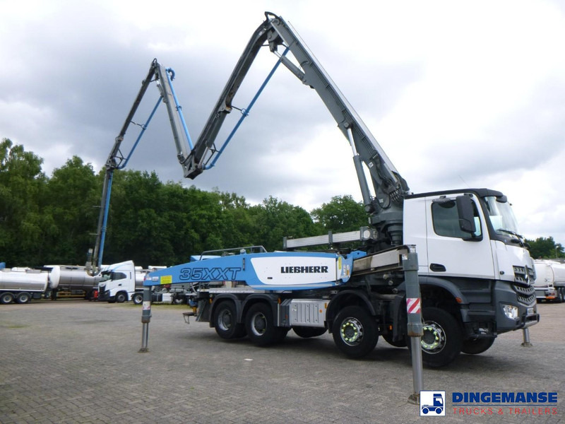 Leie Mercedes-Benz Arocs 8x4 Liebherr 35 XXT concrete pump 35 m Mercedes-Benz Arocs 8x4 Liebherr 35 XXT concrete pump 35 m: bilde 12