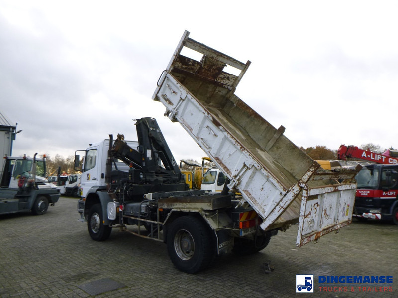 Mercedes-Benz Atego 1828 4x4 tipper + Hiab 166 B-2 CL - Kranbil: bilde 3 Mercedes-Benz Atego 1828 4x4 tipper + Hiab 166 B-2 CL - Kranbil: bilde 3