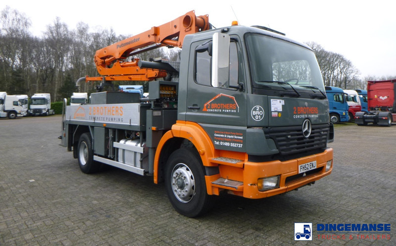 Mercedes-Benz Atego 4x2 Putzmeister concrete pump 16 m - Stasjonær betongpumpe: bilde 2 Mercedes-Benz Atego 4x2 Putzmeister concrete pump 16 m - Stasjonær betongpumpe: bilde 2