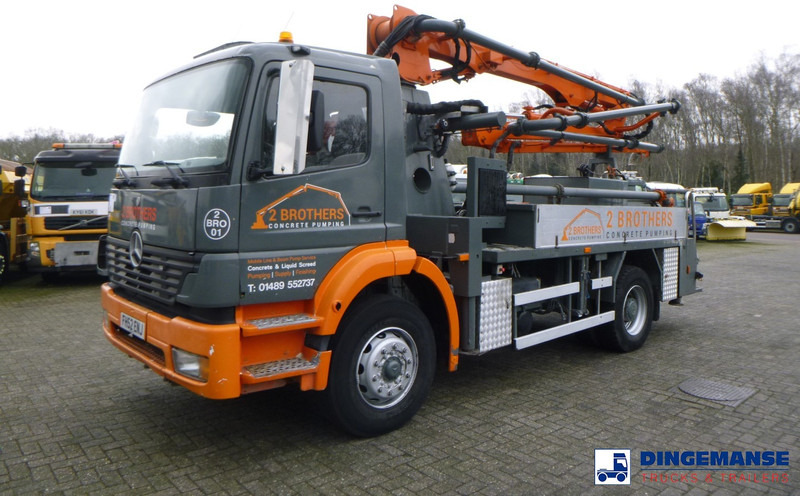 Mercedes-Benz Atego 4x2 Putzmeister concrete pump 16 m - Stasjonær betongpumpe: bilde 1 Mercedes-Benz Atego 4x2 Putzmeister concrete pump 16 m - Stasjonær betongpumpe: bilde 1