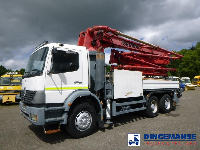 Mercedes-Benz Atego 6x4 Sermac SCL120 concrete pump - Betongpumpe: bilde 1 Mercedes-Benz Atego 6x4 Sermac SCL120 concrete pump - Betongpumpe: bilde 1