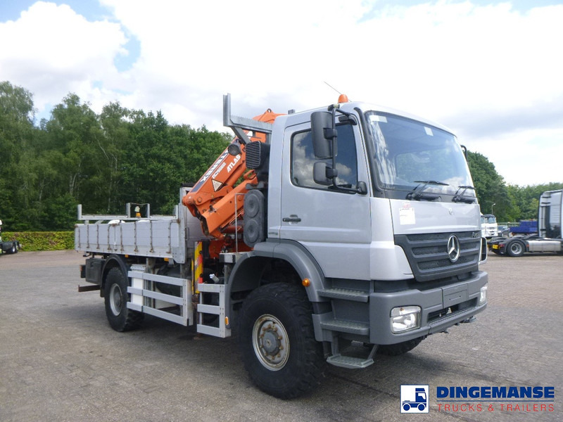 Mercedes-Benz Axor 1829 4x4 RHD + Atlas 85.2 A5L - Kranbil: bilde 2 Mercedes-Benz Axor 1829 4x4 RHD + Atlas 85.2 A5L - Kranbil: bilde 2