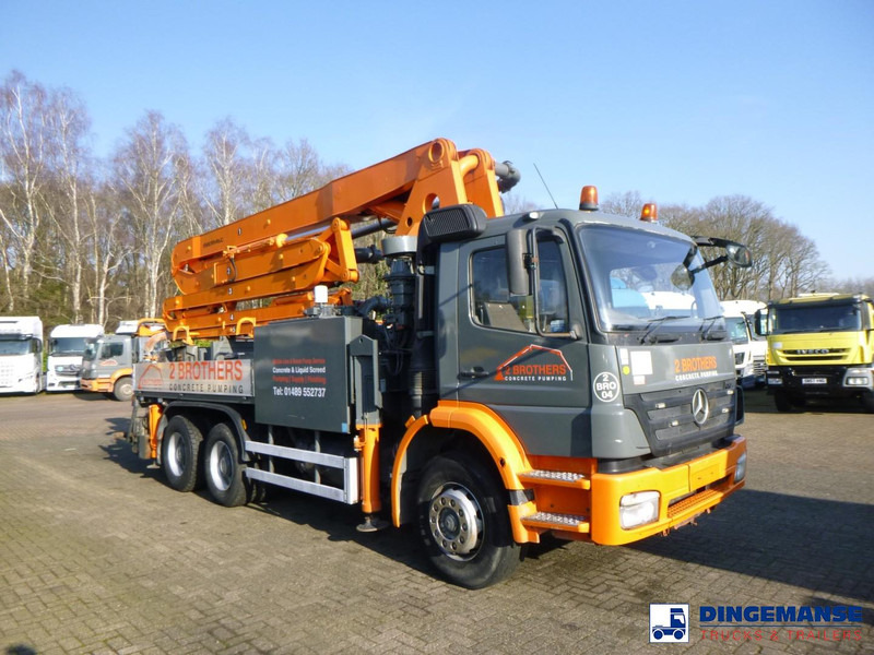 Mercedes-Benz Axor 2633 6x4 RHD Sermac SCL 130 concrete pump 32 m - Betongpumpe: bilde 2 Mercedes-Benz Axor 2633 6x4 RHD Sermac SCL 130 concrete pump 32 m - Betongpumpe: bilde 2