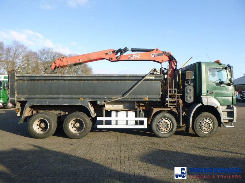 Kranbil Mercedes-Benz Axor 3236 8x4 RHD tipper + Hiab 1283 DK-2 Duo: bilde 10