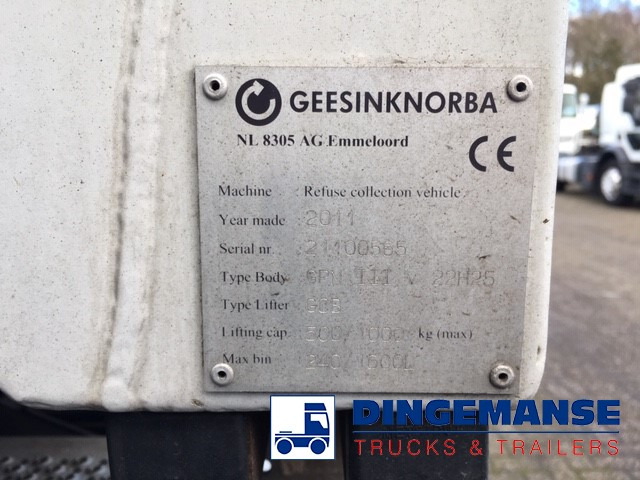 Søppelbil Mercedes-Benz Econic 2629 6x4 RHD Euro 5 EEV Geesink Norba refuse truck: bilde 14