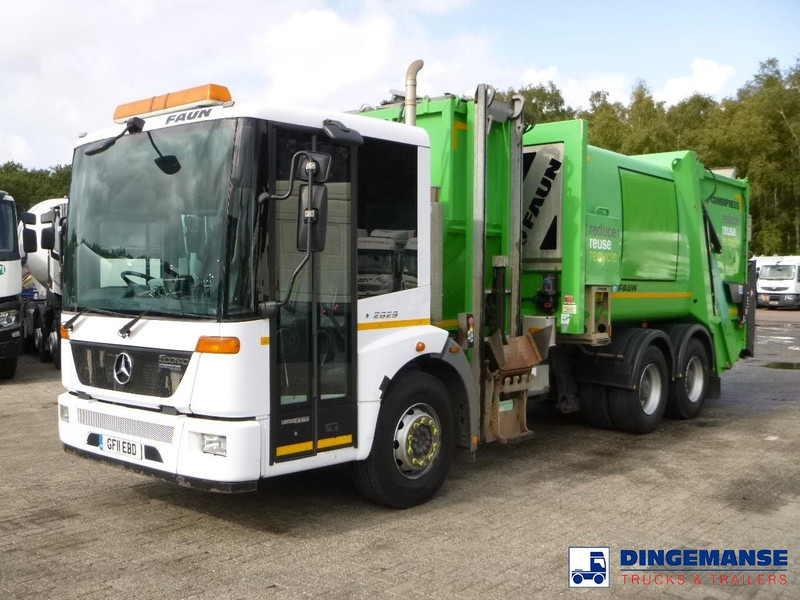 Mercedes-Benz Econic 2629LL 6x4 RHD Faun refuse truck - Søppelbil: bilde 1 Mercedes-Benz Econic 2629LL 6x4 RHD Faun refuse truck - Søppelbil: bilde 1