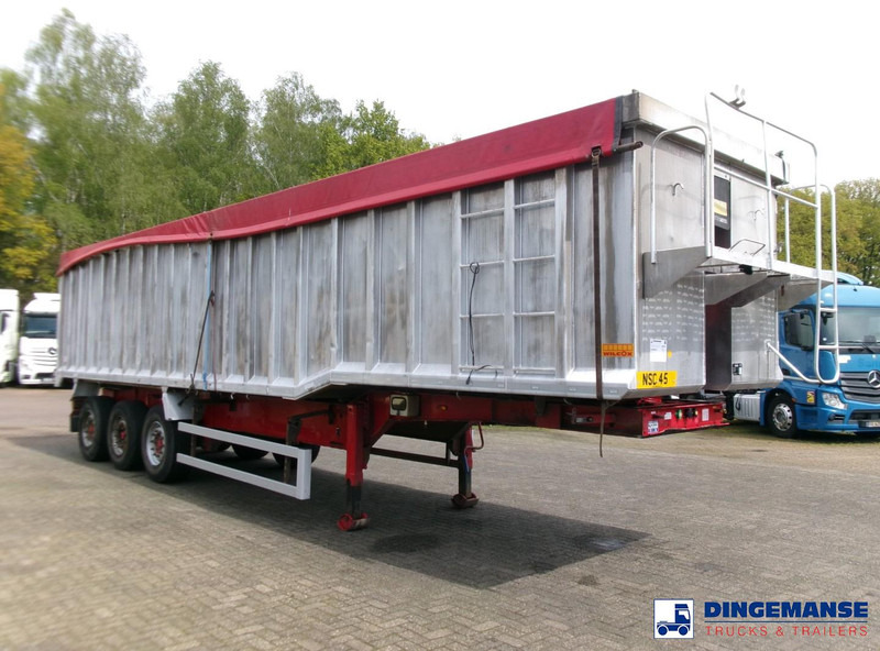 Montracon Tipper trailer alu 55 m3 + tarpaulin - Tippsemi: bilde 2 Montracon Tipper trailer alu 55 m3 + tarpaulin - Tippsemi: bilde 2