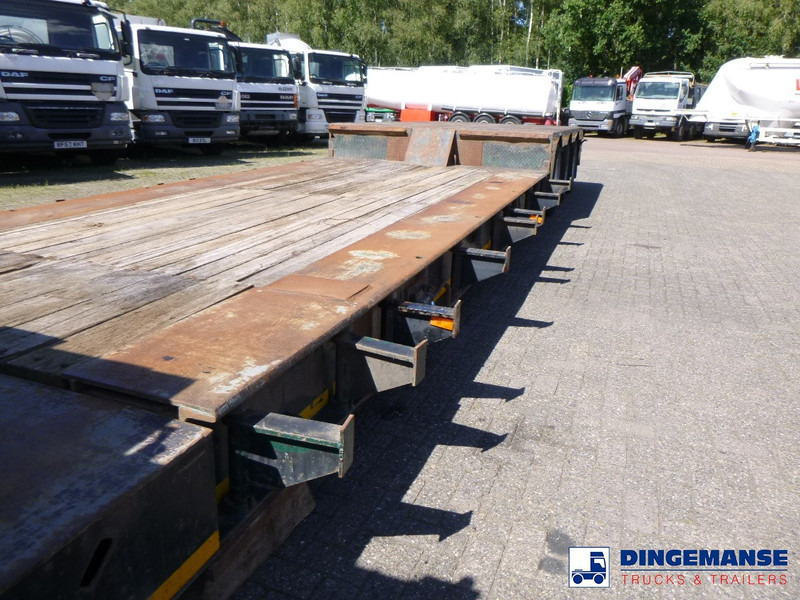 Lavloader semitrailer Nooteboom 3-axle lowbed trailer 33 t / extendable 8.5 m: bilde 9