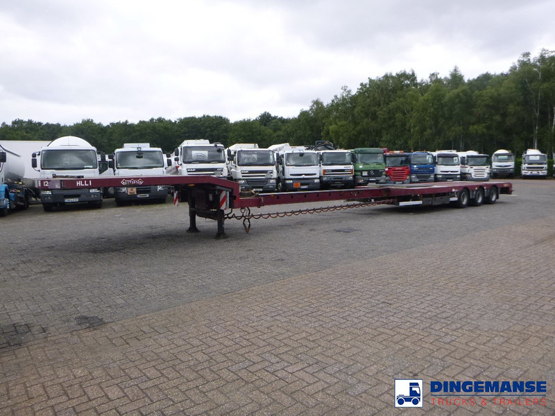 Nooteboom 3-axle semi-lowbed trailer extendable 14.5 m + ramps - Planbil: bilde 1 Nooteboom 3-axle semi-lowbed trailer extendable 14.5 m + ramps - Planbil: bilde 1
